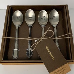 Eclectic Tea Spoons (Set of 4)